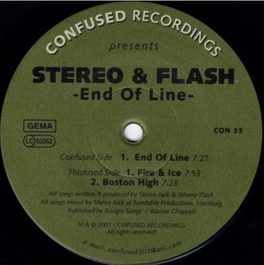 Stereo Jack & Johnny Flash • End of Line 12"