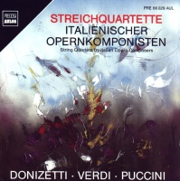 Streichquartette italienischer Opernkomponisten CD