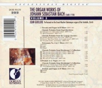 Jean Guillou: The Organ Works of Johann Sebastian Bach (1685-1750) Vol. 3 CD