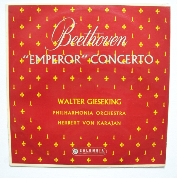Walter Gieseking: Ludwig van Beethoven (1770-1827) • Emperor Concerto LP