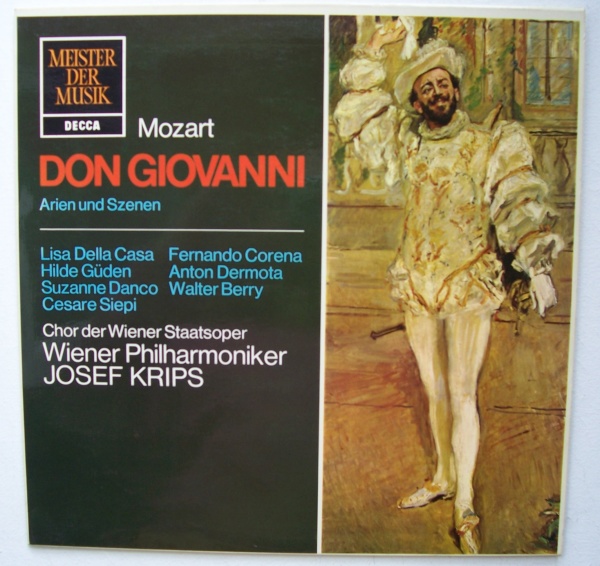 Wolfgang Amadeus Mozart (1756-1791) • Don Giovanni LP • Josef Krips