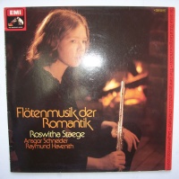 Roswitha Staege • Flötenmusik der Romantik LP
