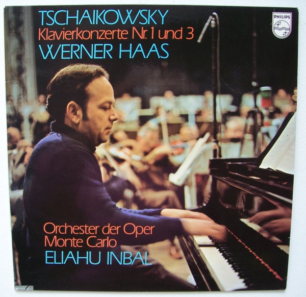 Werner Haas: Peter Tchaikovsky (1840-1893) • Klavierkonzerte Nr. 1 und 3 LP