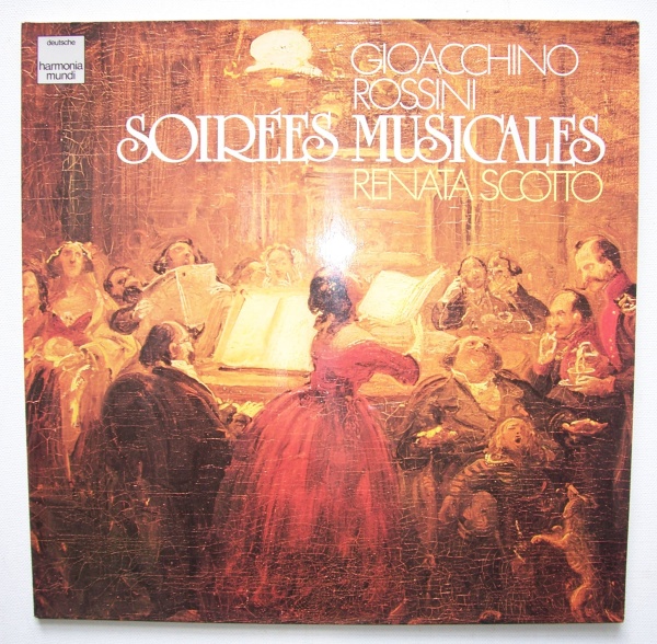 Gioacchino Rossini (1792-1868) • Soirées musicale LP • Renata Scotto