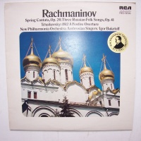 Sergei Rachmaninoff (1873-1943) • Spring Cantata LP