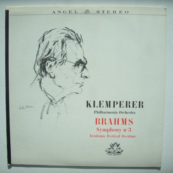 Otto Klemperer: Johannes Brahms (1833-1897) • Symphony No. 3 LP