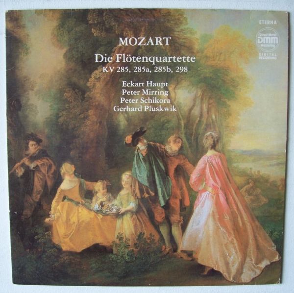 Mozart (1756-1791) • Die Flötenquartette KK 285, 285a, 285b, 298 LP • Eckart Haupt