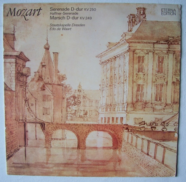 Wolfgang Amadeus Mozart (1756-1791) • Serenade D-Dur KV 250 LP • Edo de Waart