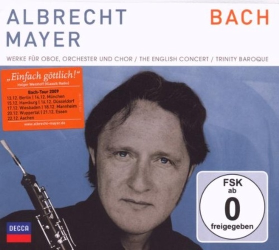 Albrecht Mayer: Johann Sebastian Bach (1685-1750) - Werke für Oboe, Orchester und Chor CD + DVD