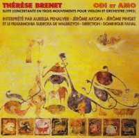 Thérèse Brenet - Odi et Amo CD