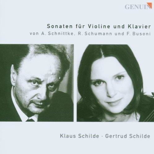 Klaus & Gertrud Schilde - Sonaten für Violine und Klavier CD