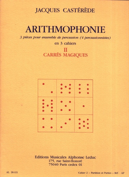Jacques Castérède (1926-2014) • Arithmophonie II