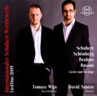Internationaler Schubert-Wettbewerb Lied Duo 2009 CD