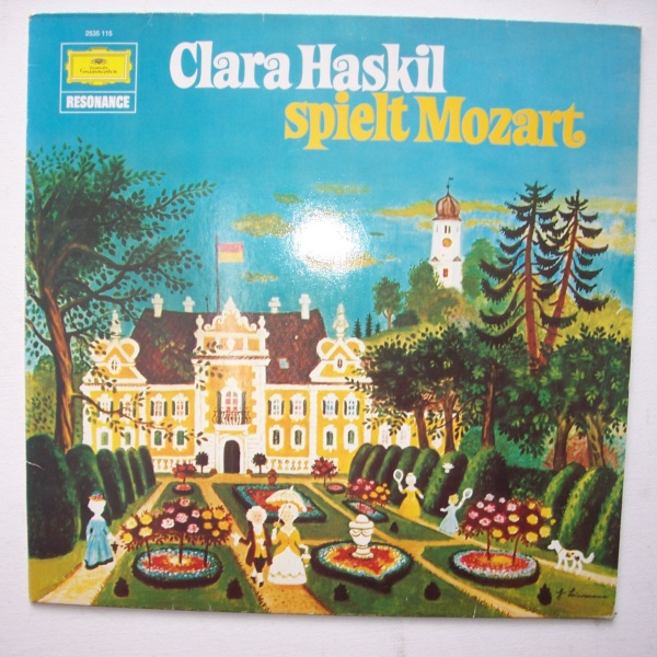 Clara Haskil spielt Wolfgang Amadeus Mozart (1756-1791) LP
