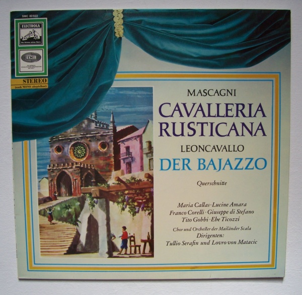 Maria Callas: Pietro Mascagni (1863-1945) - Cavalleria Rusticana LP