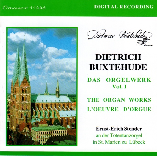 Dietrich Buxtehude (1637-1707) - Das Orgelwerk Vol. 1 CD - Ernst-Erich Stender