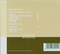 Friedrich Haider: Johannes Brahms (1833-1897) - Serenade Nr. 1 CD