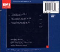 Alban Berg Quartett - Lutoslawski, Urbanner, Berio CD