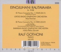 Einojuhani Rautavaara - Piano Concertos 1 & 2 CD