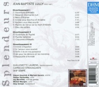 Jean-Baptiste Lully (1632-1687) - Divertissements CD