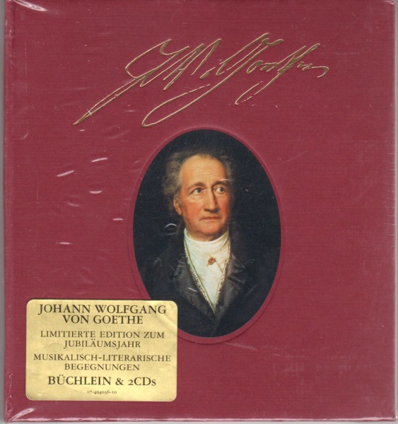 Johann Wolfgang von Goethe (1749-1832) 2 CDs