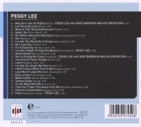 Peggy Lee - Just One of Those Things CD