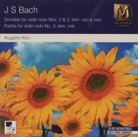 Johann Sebastian Bach (1685-1750) - Sonatas for violin solo Nos. 2 & 3 CD - Ruggiero Ricci