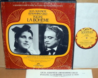Giacomo Puccini (1858-1924) • La Bohème 2 LP-Box