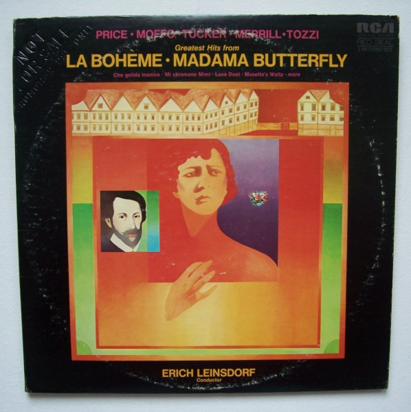 Puccini (1858-1924) • Greatest Hits from La Bohème & Madame Butterfly 2 LPs