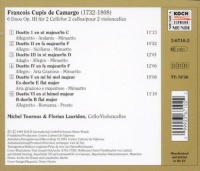 Francois Cupis de Camargo (1732-1808) • 6 Duos für 2 Celli CD