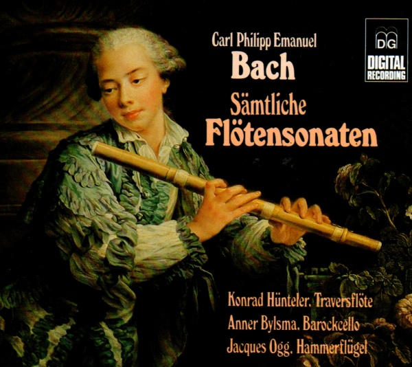 Carl Philipp Emaunel Bach (1714-1788) - Sämtliche Flötensonaten 2 CDs