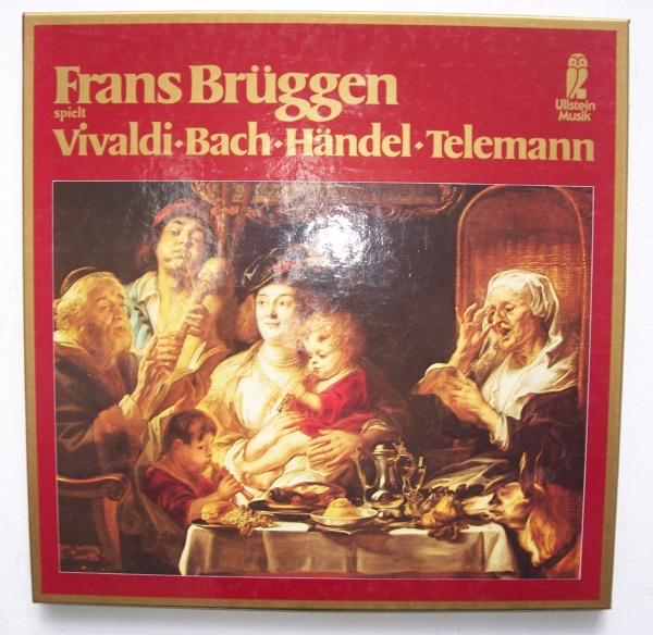 Frans Brüggen spielt Vivaldi, Bach, Händel, Telemann 2 LPs