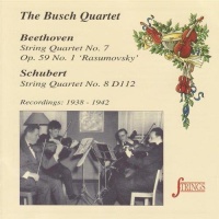The Busch Quartet - Beethoven & Schubert CD