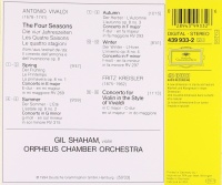 Gil Shaham: Antonio Vivaldi (1678-1741) • The Four Seasons CD