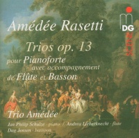 Amédée Rasetti (1759-1799) - Trios op. 13 CD