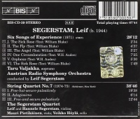 Leif Segerstam - String Quartet No. 7 CD