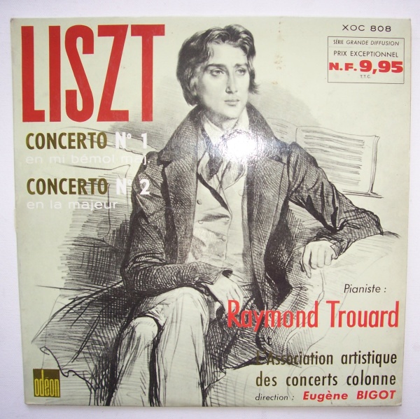 Franz Liszt (1811-1886) • Concerto No. 1 & No. 2 LP • Raymond Trouard