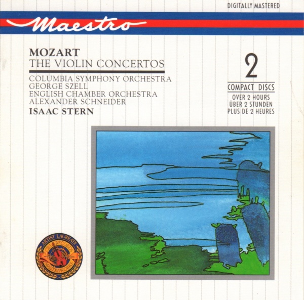 Wolfgang Amadeus Mozart (1756-1791) - The Violin Concertos 2 CDs - Isaac Stern