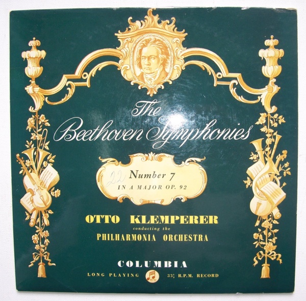Ludwig van Beethoven (1770-1827) • Symphony No. 7 LP • Otto Klemperer