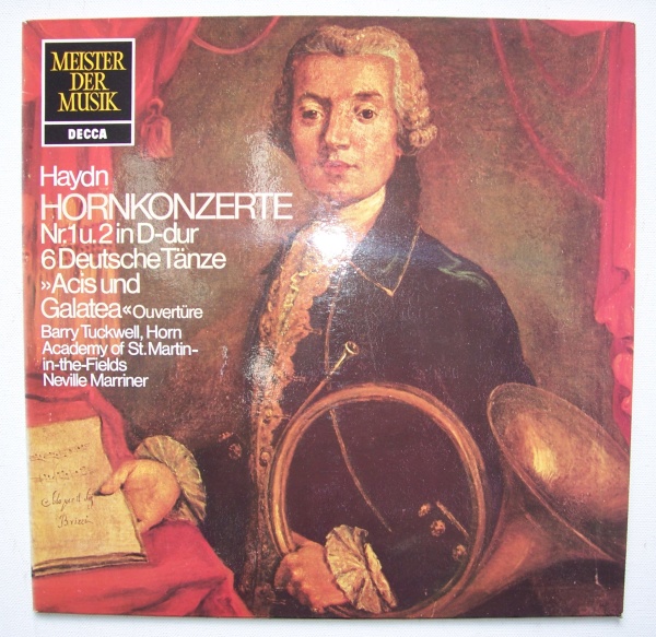 Joseph Haydn (1732-1809) • Hornkonzerte LP • Barry Tuckwell