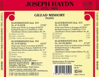 Joseph Haydn (1732-1809) - Piano Sonatas CD Gilead Mishory