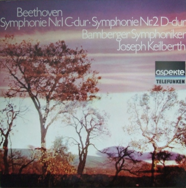 Ludwig van Beethoven (1770-1827) • Symphonie Nr. 1 & 2 LP • Joseph Keilberth
