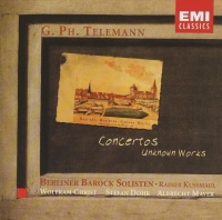 Georg Philipp Telemann (1681-1747) • Concertos, unknown Works CD