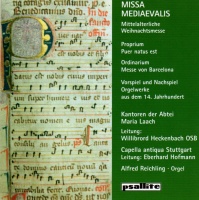 Capella Antiqua Stuttgart - Missa Mediaevalis CD