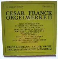 César Franck (1822-1890) - Orgelwerke II 2 LPs