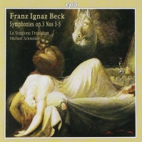 Franz Ignaz Beck (1734-1809) - Symphonies op. 3 Nos. 3-5 CD