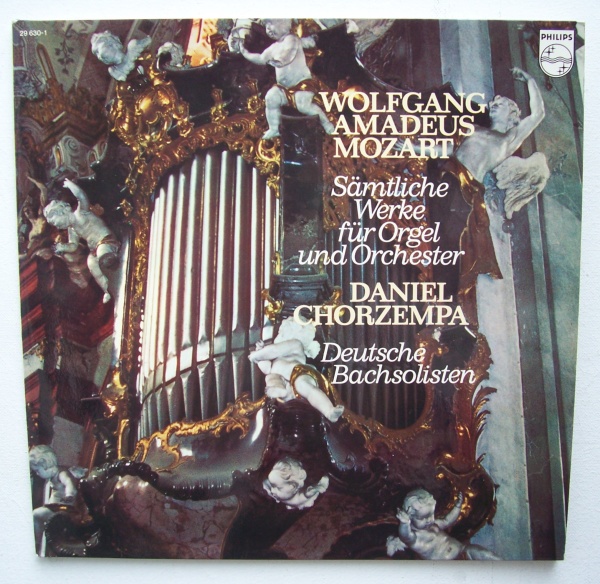 Mozart (1756-1791) • Sämtliche Werke für Orgel und Orchester 2 LPs • Daniel Chorzempa