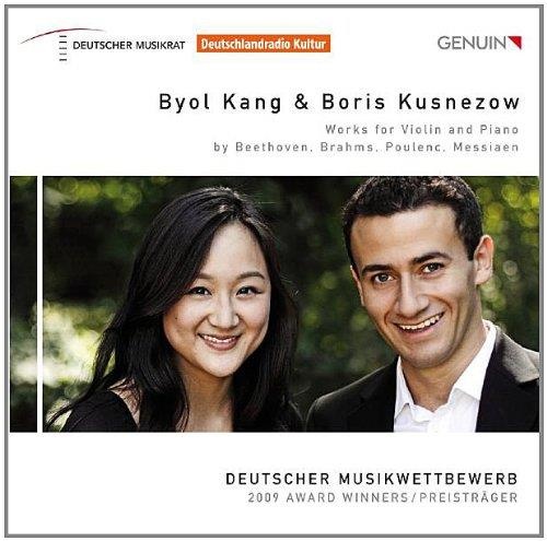 Byol Kang & Boris Kusnezow - Works for Violin and Piano CD