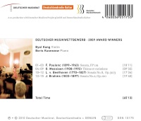 Byol Kang & Boris Kusnezow - Works for Violin and...
