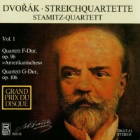 Antonin Dvorak (1841-1904) - Streichquartette Vol. 1 CD -...